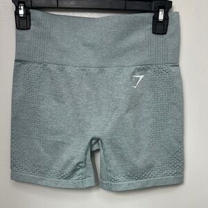 Gymshark vital short shorts, light blue, 5 inch inseam, Size Small EUC